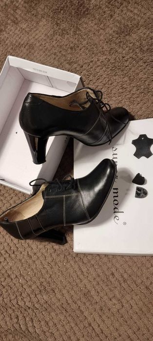 Pantofi dama casual piele