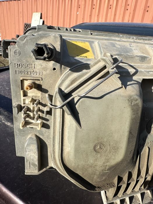 фара левая мерседес 124 дорестайл