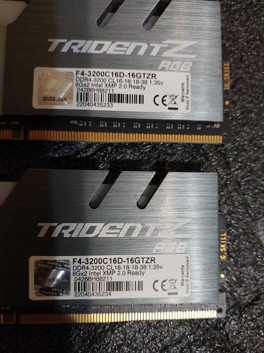 16GB 3200Mhz CL16 - DDR4 рам памет
