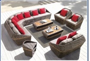 Градински ратанов сет