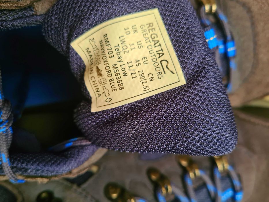 Туристически обувки Regatta Tebay RMF702 тъмносини