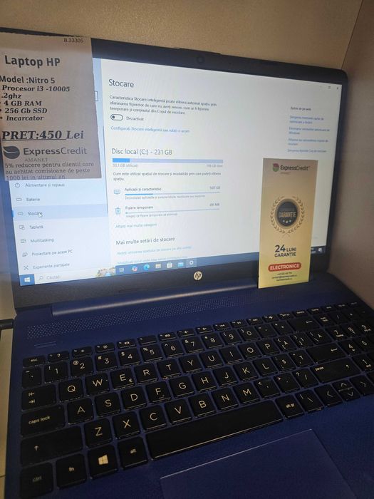 Laptop HP (Ag 29 Siraj ) b33305 / Garantie 2 Ani !!