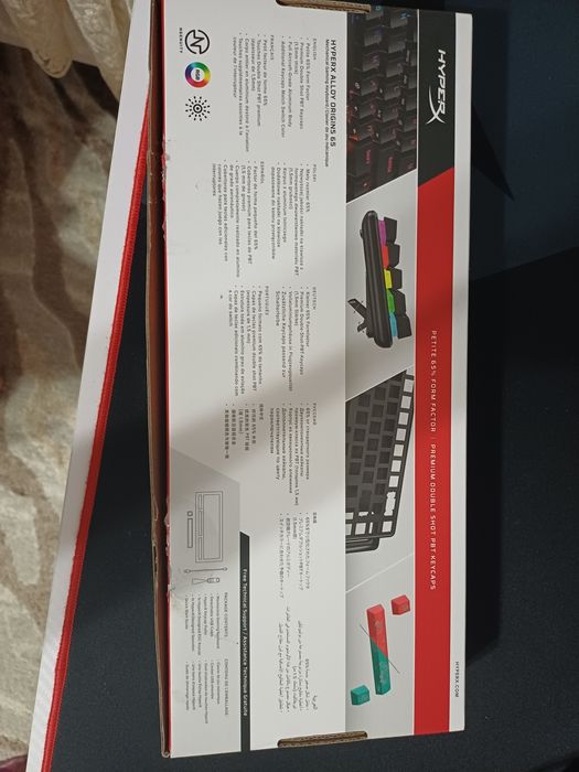 Keyboard hyperx origins 65