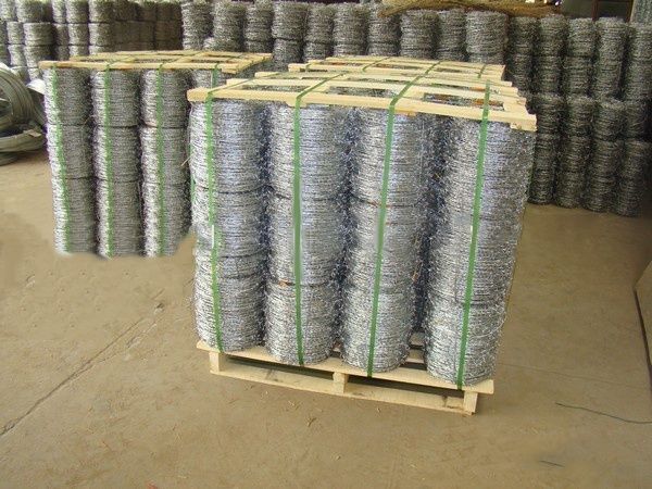 Колючая проволока от производителя.