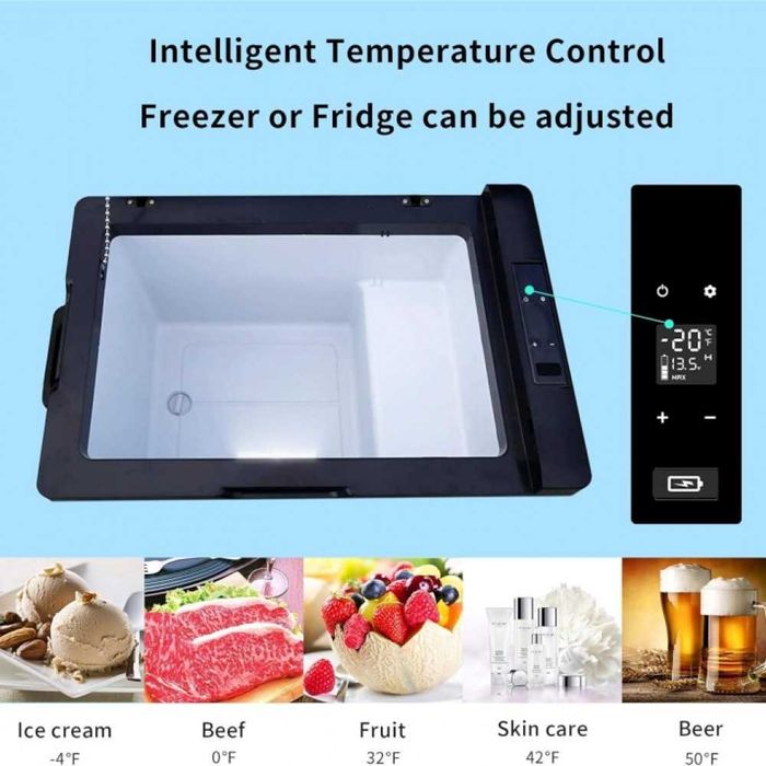 Компресорен хладилник 30 литра фризер Alpicool