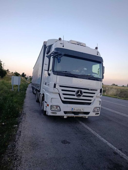 Mercedes Actros 1844 LS 2008 cu seminremorca KRONE 2004