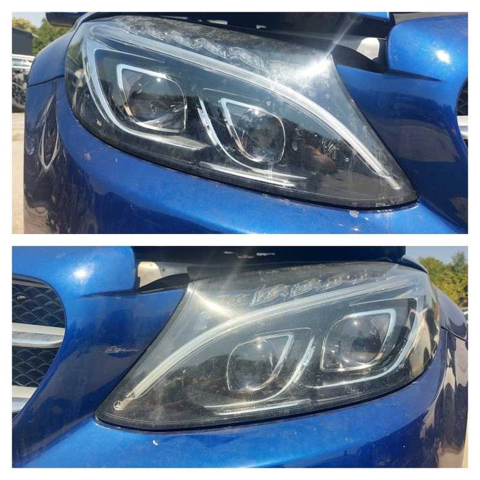 На Части: Mercedes W205 C250 204 кс 2015 4Matic AMG Ляв Волан, Head-up, Мъртва точка