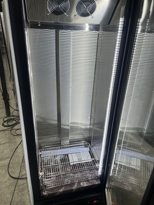 Vitrina frigorifica cu inox interior cu o usa 180cm inaltime