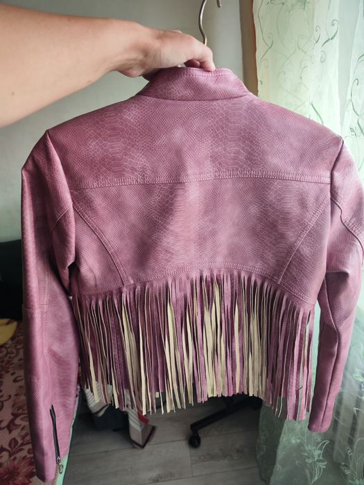 Куртка женская кожаная