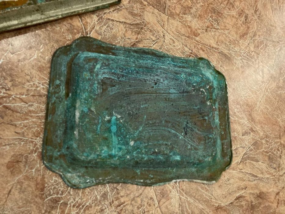 Разносы латунные советские