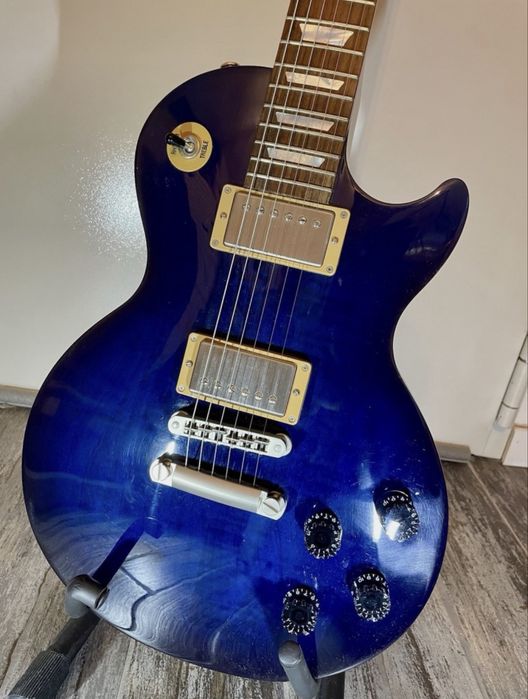 2015 Gibson Les Paul Studio Manhattan Midnight Blue