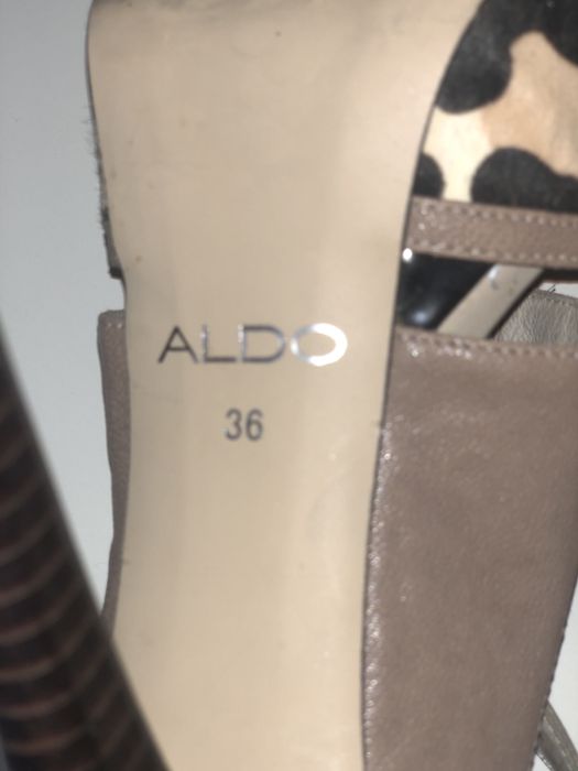 Vand sandale Aldo, din piele