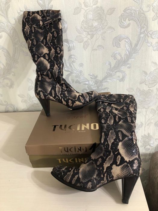 Сапоги зима кожа, размер 35-36