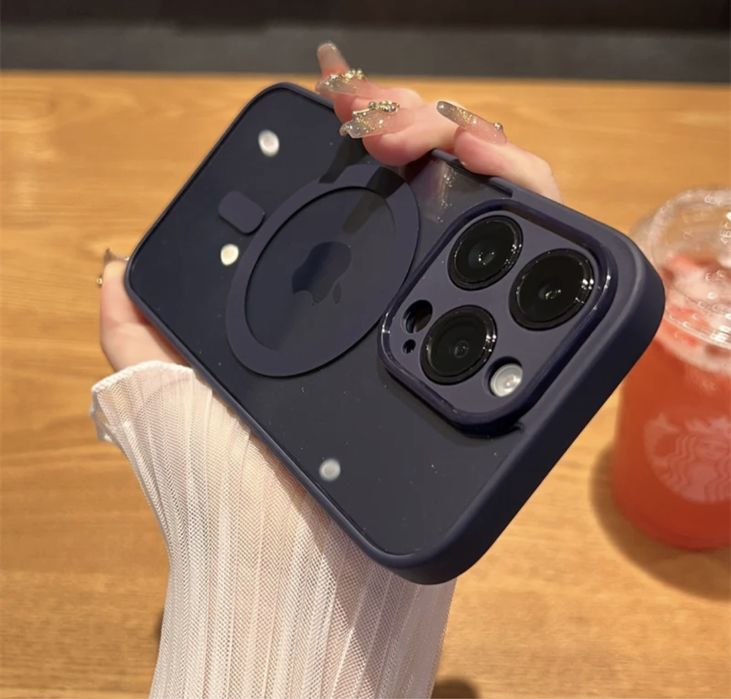 Силиконов кейс,гръб за IPhone 12,13,14,15, всички модели Magsafe 7цвят