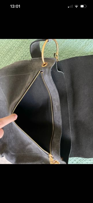 Coccinelle Suede geantă