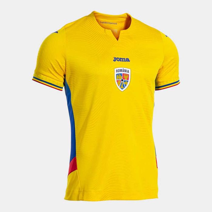 ORIGINAL Tricou Oficial De Joc Adulti Romania 25/26 Galben-ideal cadou
