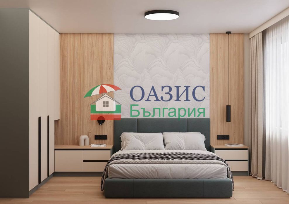 2-стаен апартамент на 1-ви етаж, Доменико, Свети Влас - 69,21 кв. м.,