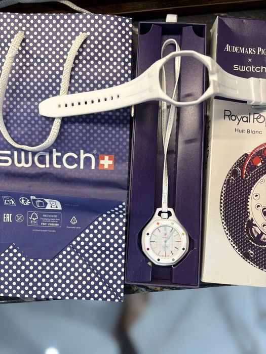 AP Swatch Royal Pop + ПОДАРЪК КАИШКА