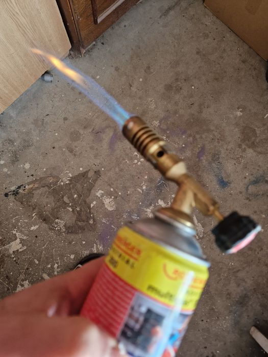 Arzator gaz Rothenberger - diuzaa înfundata