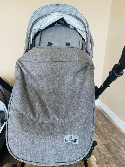 Бебешка количка Lorelli CRYSTA 3в1 + чанта БЕЗ СЛЕДИ ОТ ПОЛЗВАНЕ!