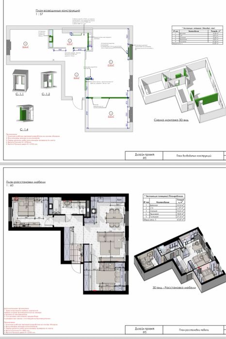 Дизайн проект от 1000 за кв.м