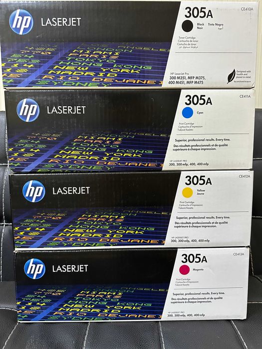 Картридж на HP CE410A,CE411A,CE412A,CE413A(305A)