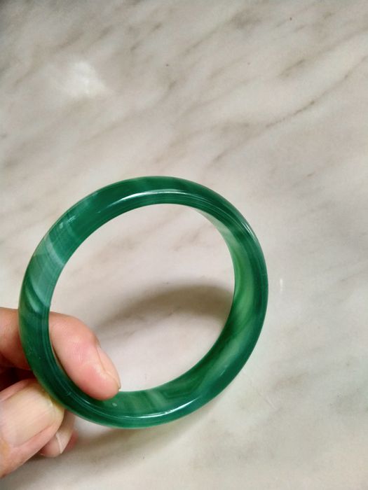 таза тас білезік (янтар)