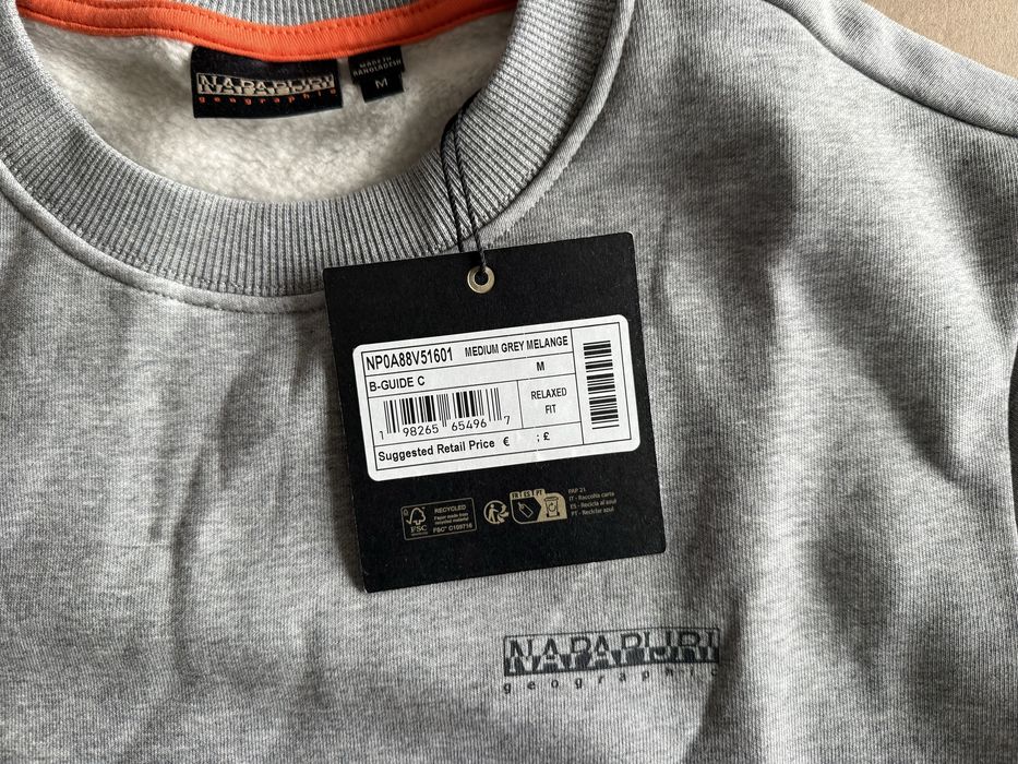 Napapijri B-Guide Crew Sweatshirt OРИГИНАЛЕН мъжки суичър блуза M/L
