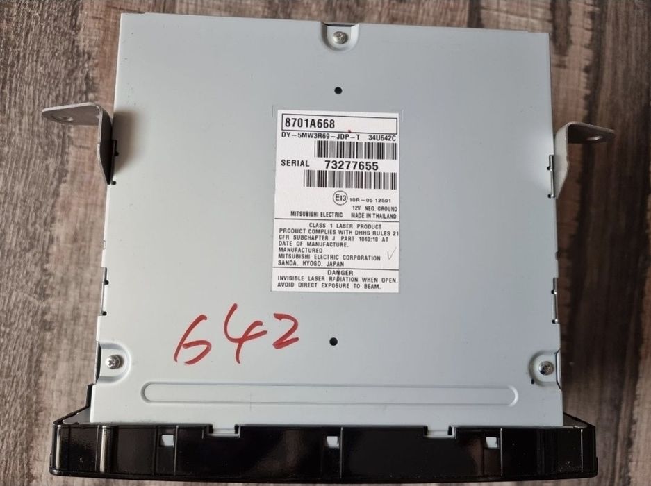 Radio Mitsubishi Asx