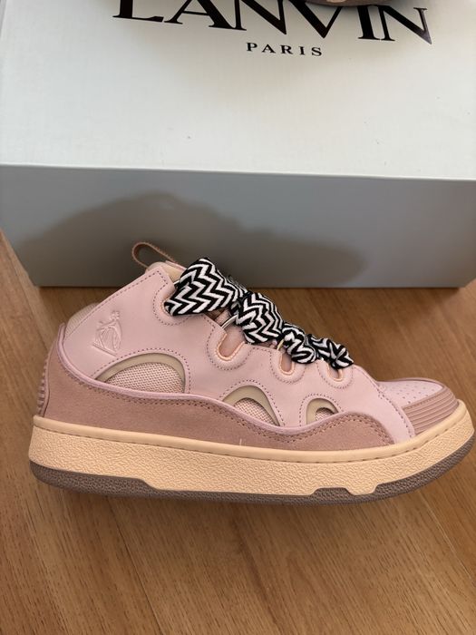 Lanvin Curb Low Pink