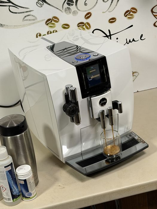 Кафемашина кафе автомат JURA J6 PIANO WHİTE с гаранция