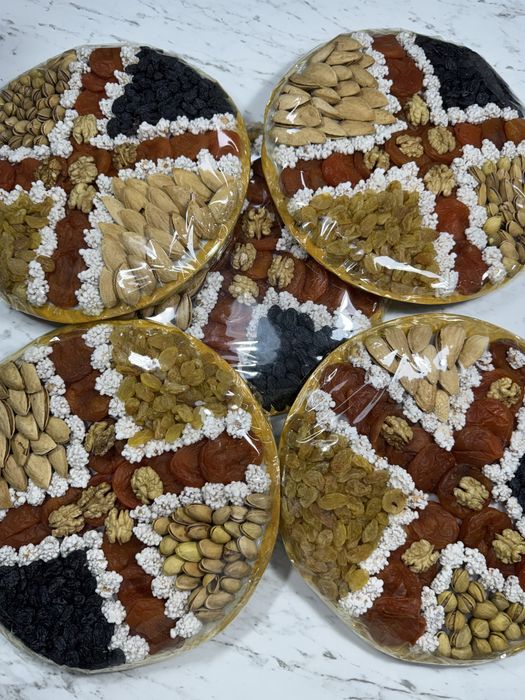 Сухофрукты набор, сухофрукты, тарелка из сухофруктов, quruq mevalar,