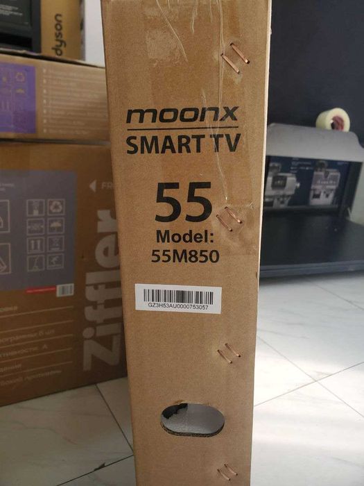 Телевизор moonx 55 4K Smart TV двойной плут голосовой управления есть