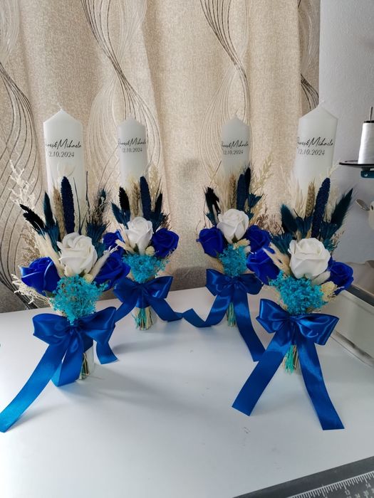 Lumânări de nuntă și botez