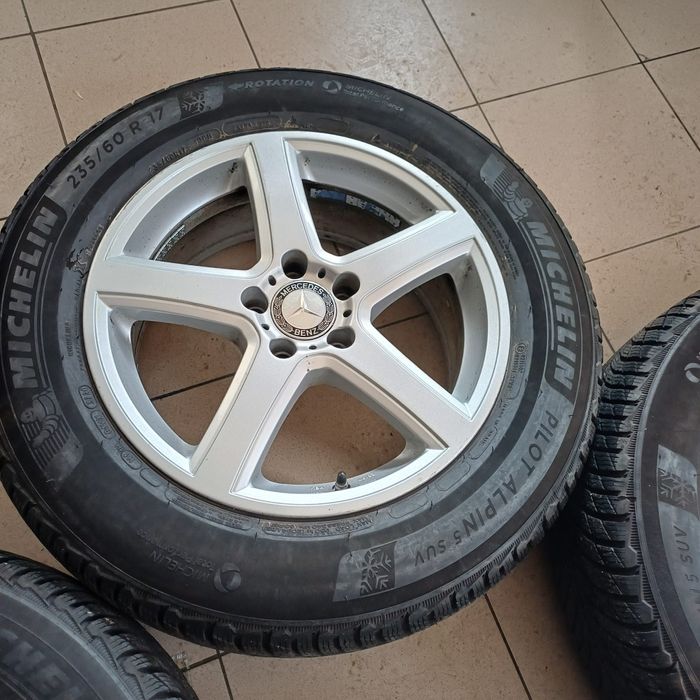 Jante Mercedes Glk+anvelopele 235 60 17 noi Michelin
