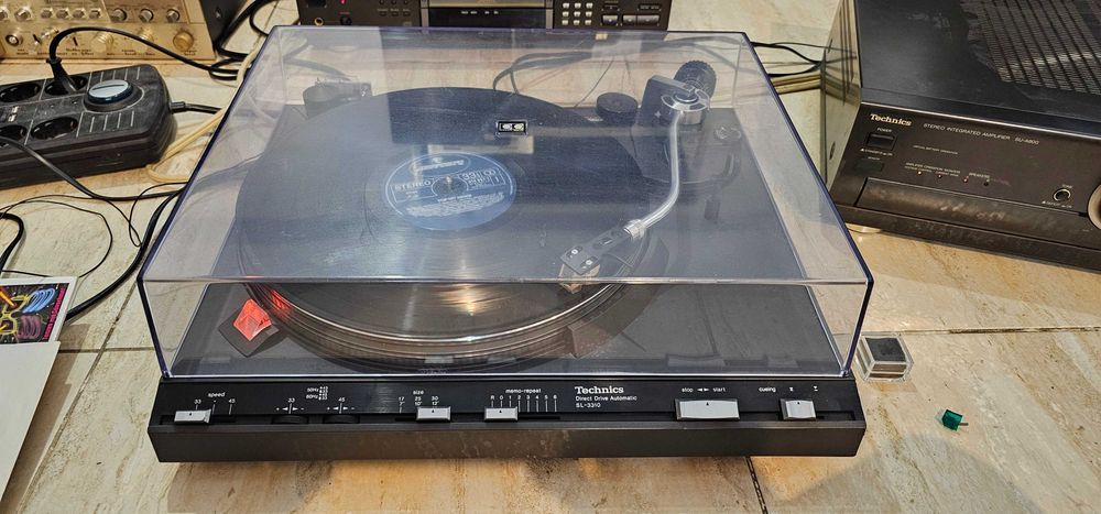 Pick-up Technics SL-3310 Direct Drive, full automatic, perfect functional, cu test video!