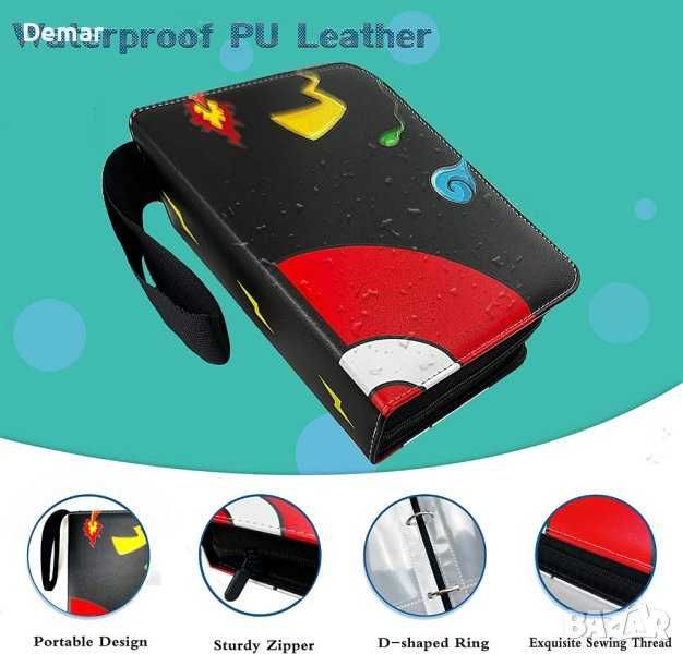 Детски албум за карти, Класьор Покемон 400 джобчета Pokemon органайзер