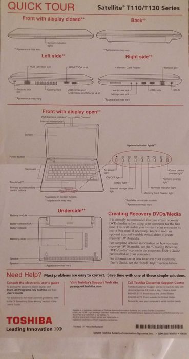 Лаптоп Toshiba Satellite T13- S1328/ Ultra Thin
