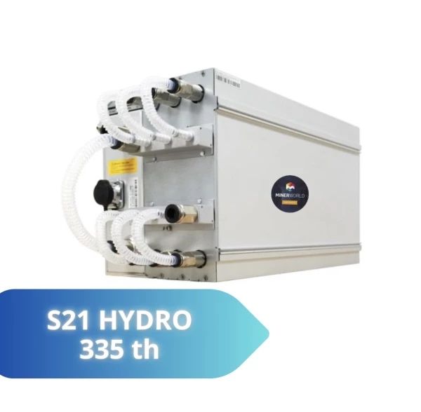 майнера Antminer S21 Hydro 335Т 16W
