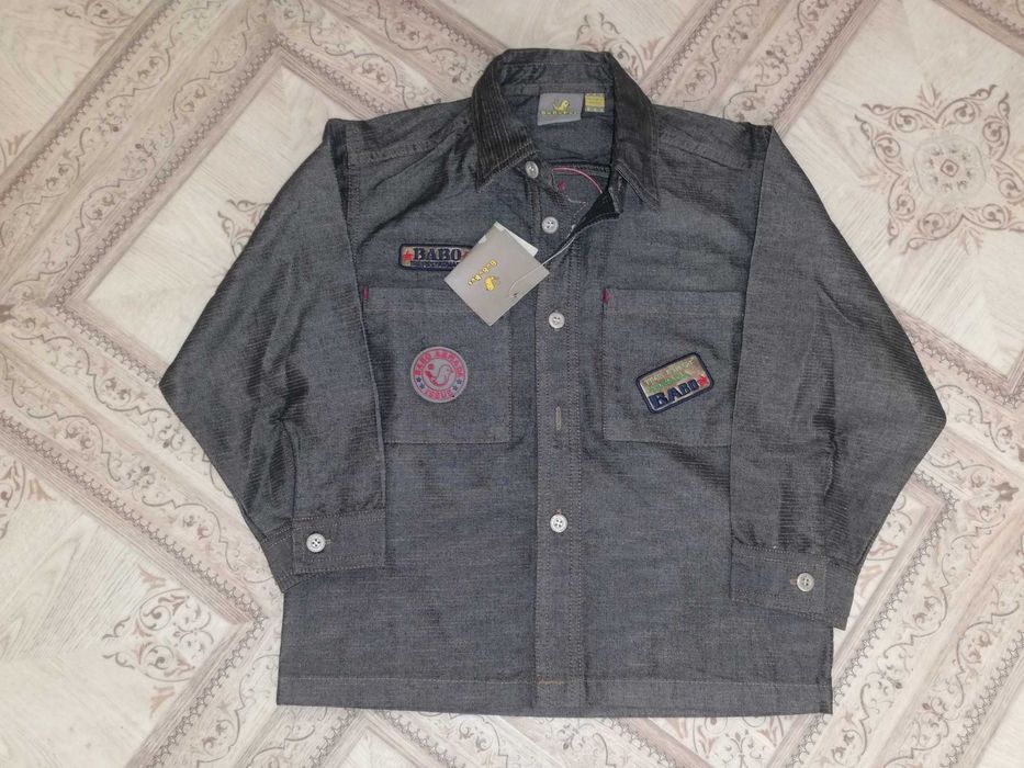 Рубашка джинсовая мальчику