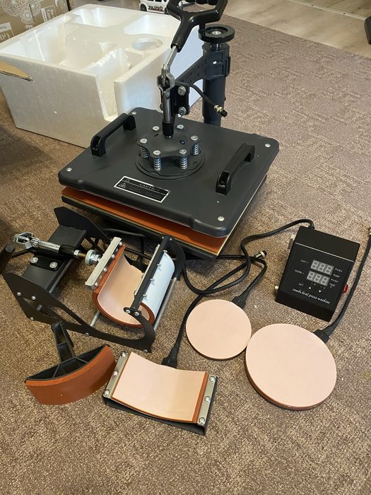 Presa termica 5in1 plus articole sublimare