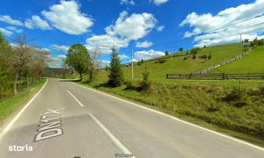 TEREN INTRAVILAN 2000 mp – 32 m la drum – Acces DN17A, BUCOVINA!