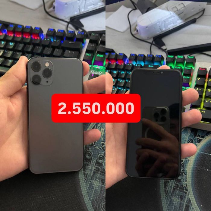 Bu telefon iphone 11 pro hotira 128 batareka 100 usilenniy