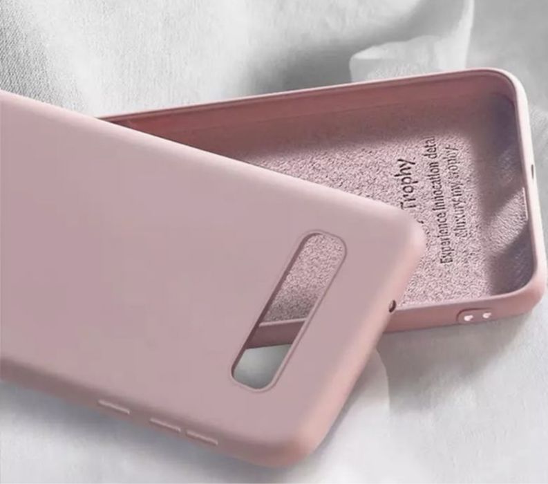Samsung S9 S9 PLUS S10 S10 Plus Husa Silk Interior Fin Imitatie Piele