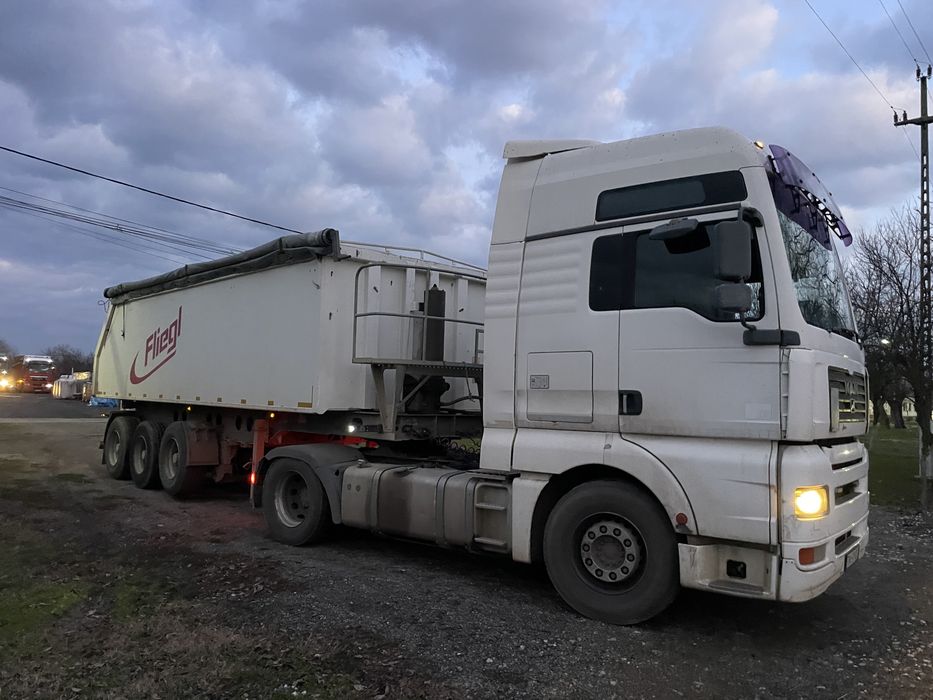 TGA EURO 5 Manual  semiremorca Fliegl