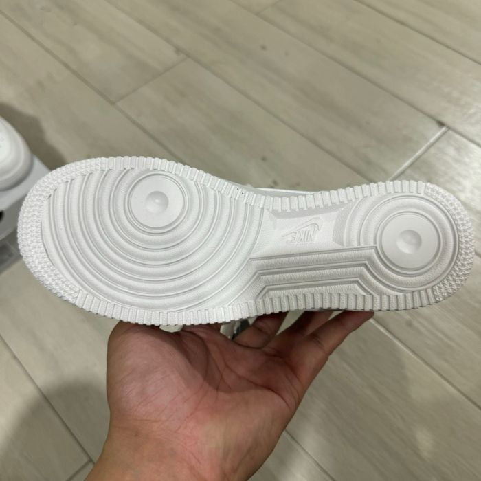 Adidasi Nike AirForce 1 Low Full White Unisex Noi PREMIUM