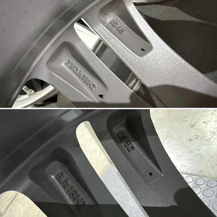 4бр. КАТО НОВИ 18” ОРИГИНАЛНИ *М* Спорт-Пакет Джанти *STYLE 386* за -BMW- 7,5Jx18+8Jx18, ET45+ET52