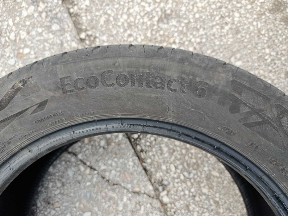 Continental EcoContact 6 летни гуми 3.5 мм грайфер 215/55/R17