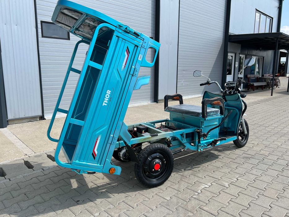 Tricicleta noua Thor MINI-1 electrica cu bena Agramix 500W