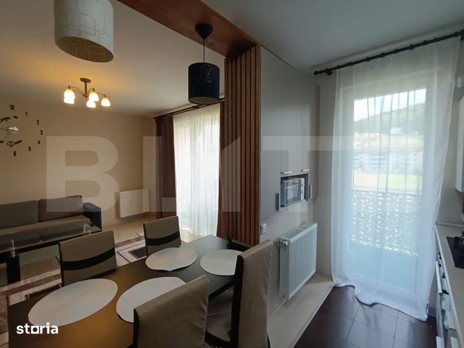 Apartament cu 2 camere, recent renovat, 51 mp, 2 balcoane, zona Eroilo